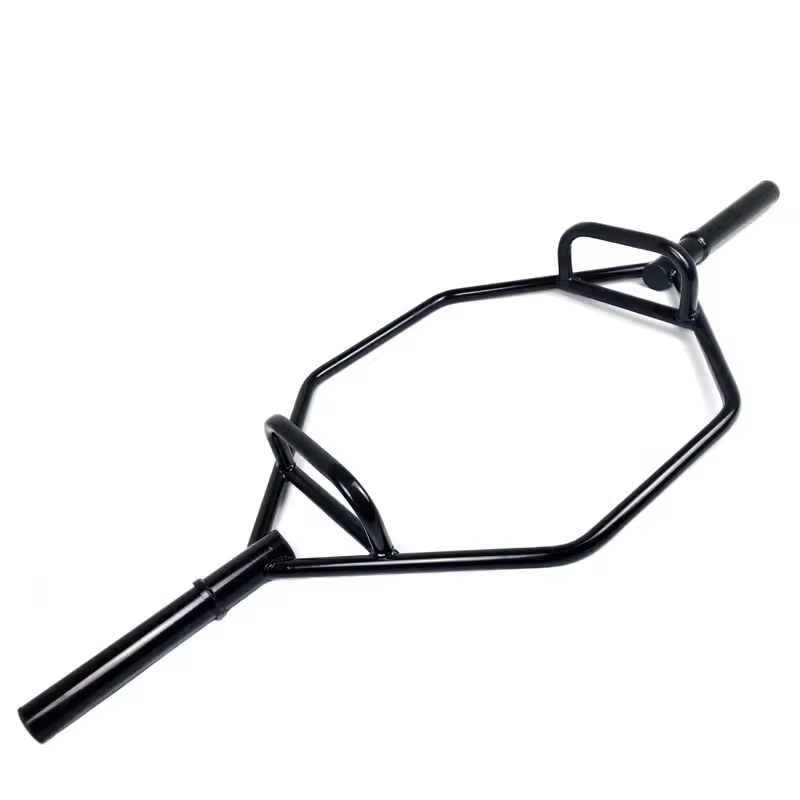 Black Hex Trap Barbell Bar