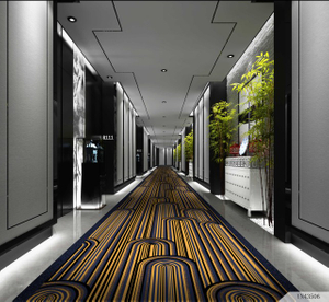 Axminster Area Rug for Hotel Corridor