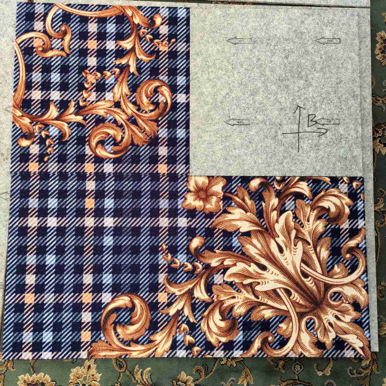 Printed Carpet Tile