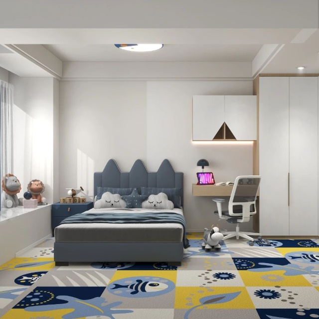 Printed Children's Rug