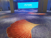 Axminster carpet with hand-crafted