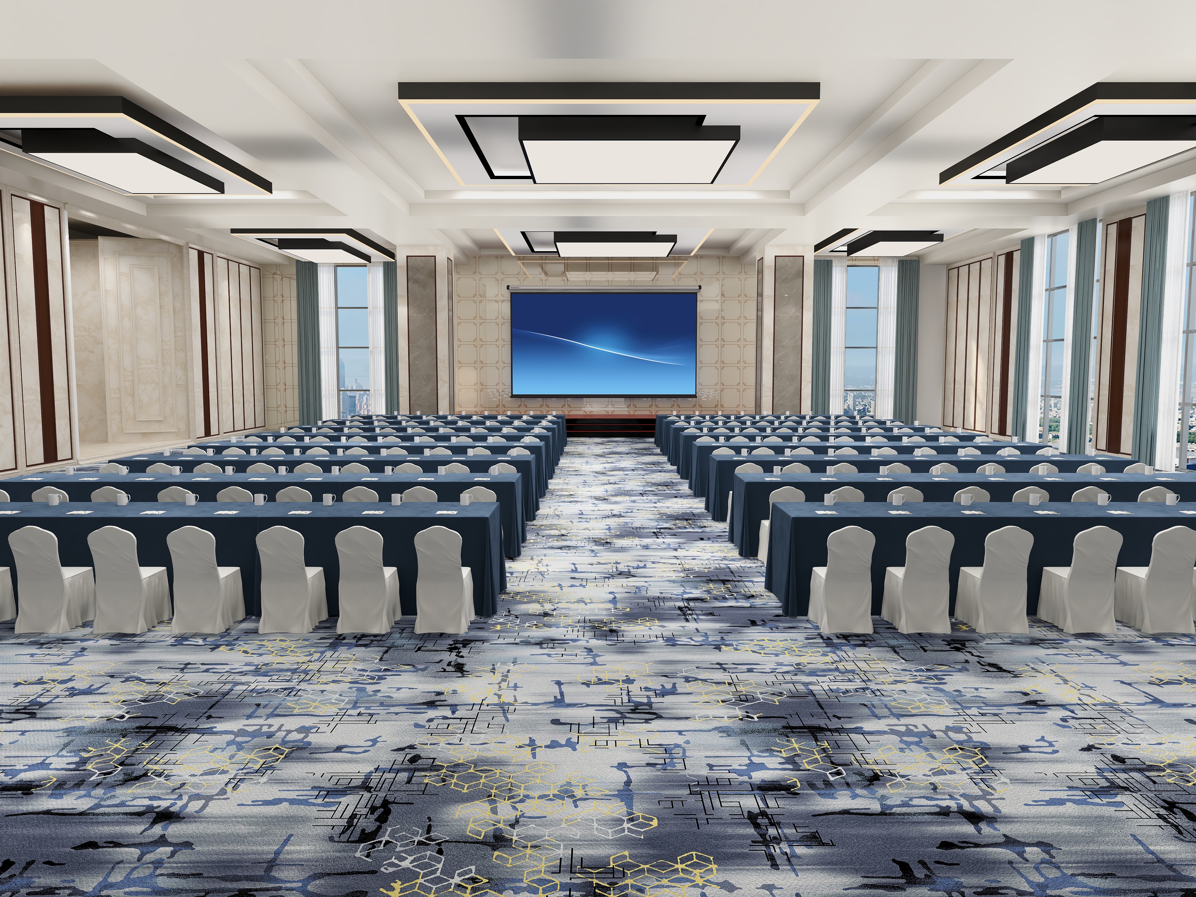 Hotel Meeting Room Axminster Carpet