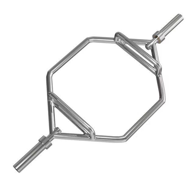  Chromed Hex Trap Barbell Bar