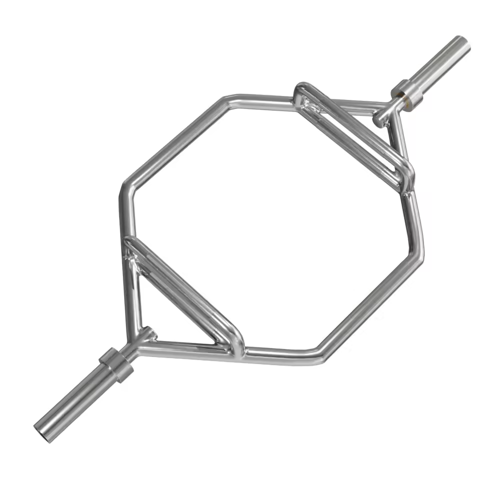  Chromed Hex Trap Barbell Bar