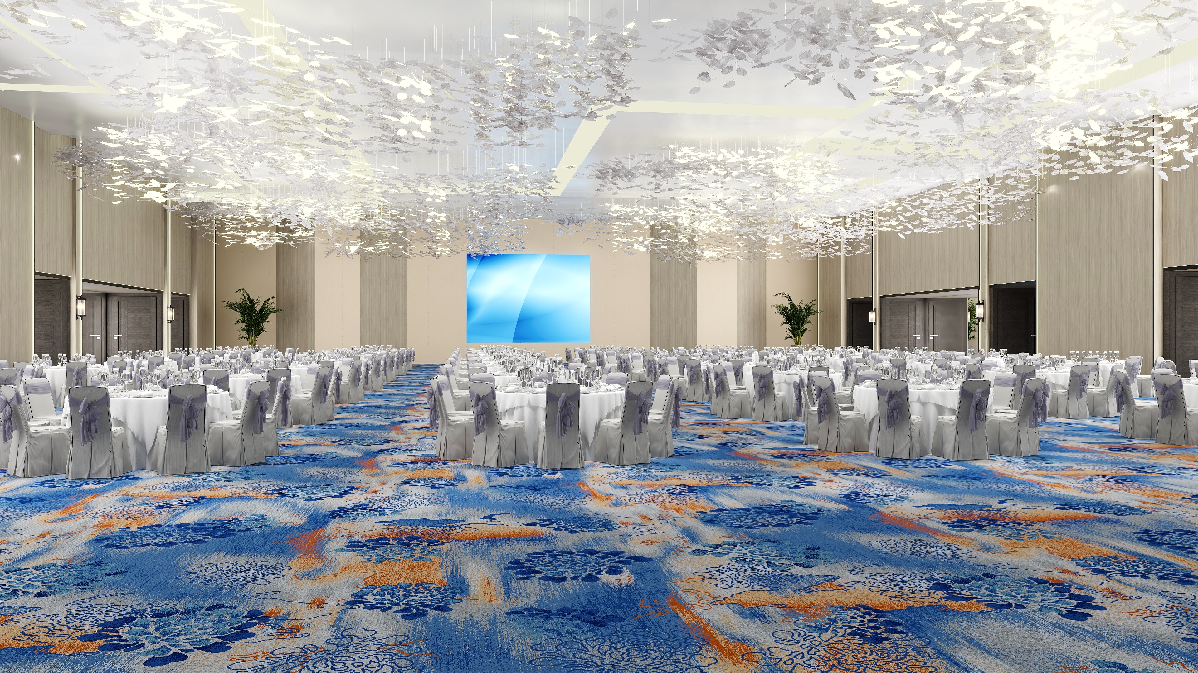 Hotel Banquet Hall Axminster Carpet