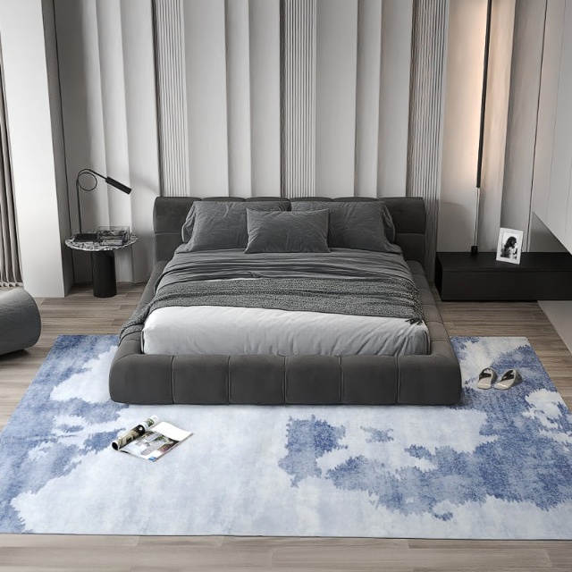 Printed floor carpet rug for home decoration