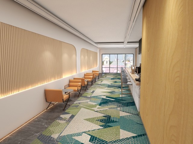 Axminster Area Rug for Hotel Corridor
