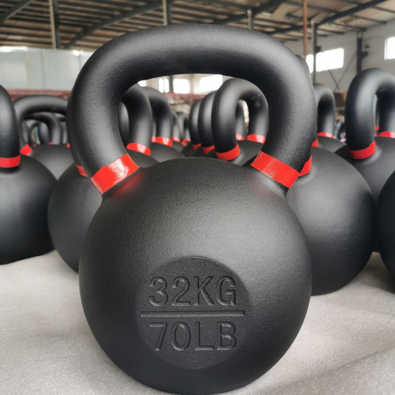 cast iron kettlebell