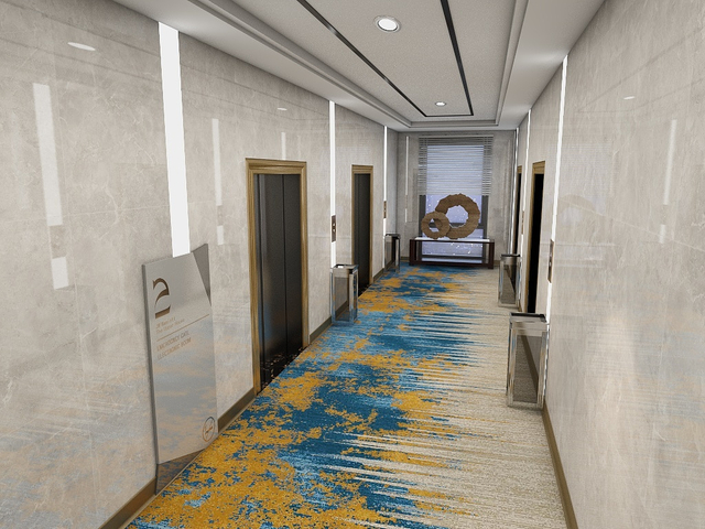 Hotel Corridor Axminster Carpet