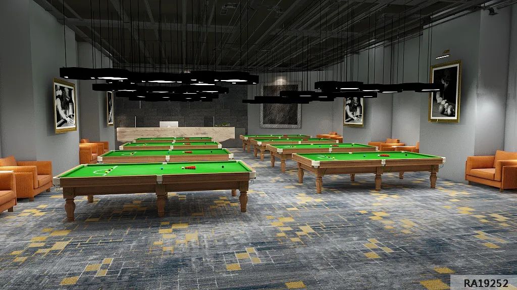  Axminster Carpet for Billiard Room