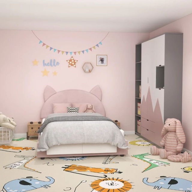 Printed Children's Rug