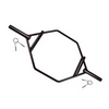 Black Hex Trap Barbell Bar