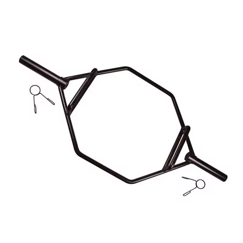 Black Hex Trap Barbell Bar