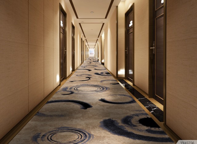 Axminster Area Rug for Hotel Corridor
