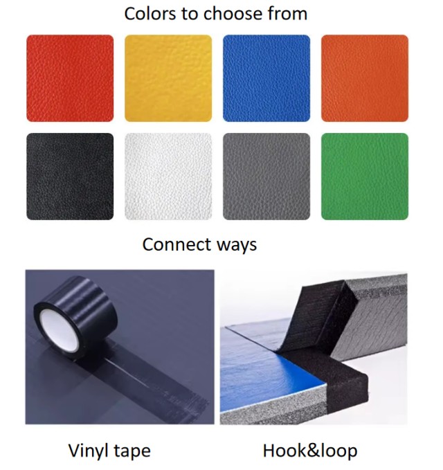 XPE Foam Roll Mat for Taekwondo Judo Kendo Karate Boxing Wrestling Jigsaw Martial Arts Gym Use