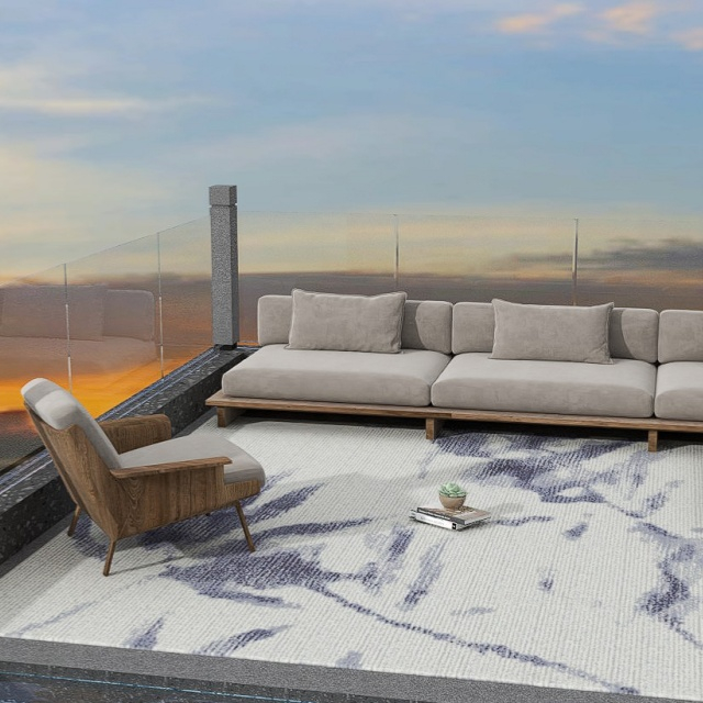 Printed floor carpet rug for home decoration