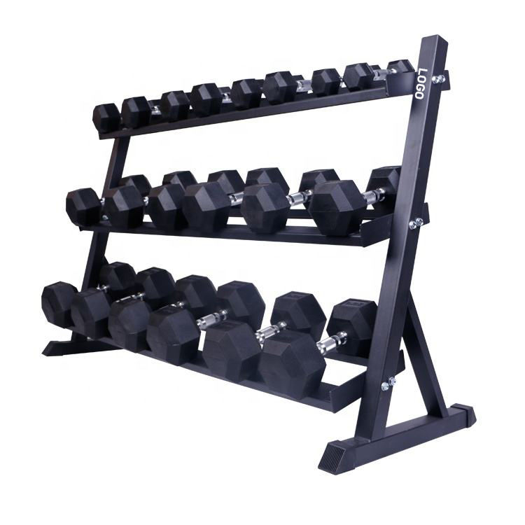 3-Tier Dumbbell Rack