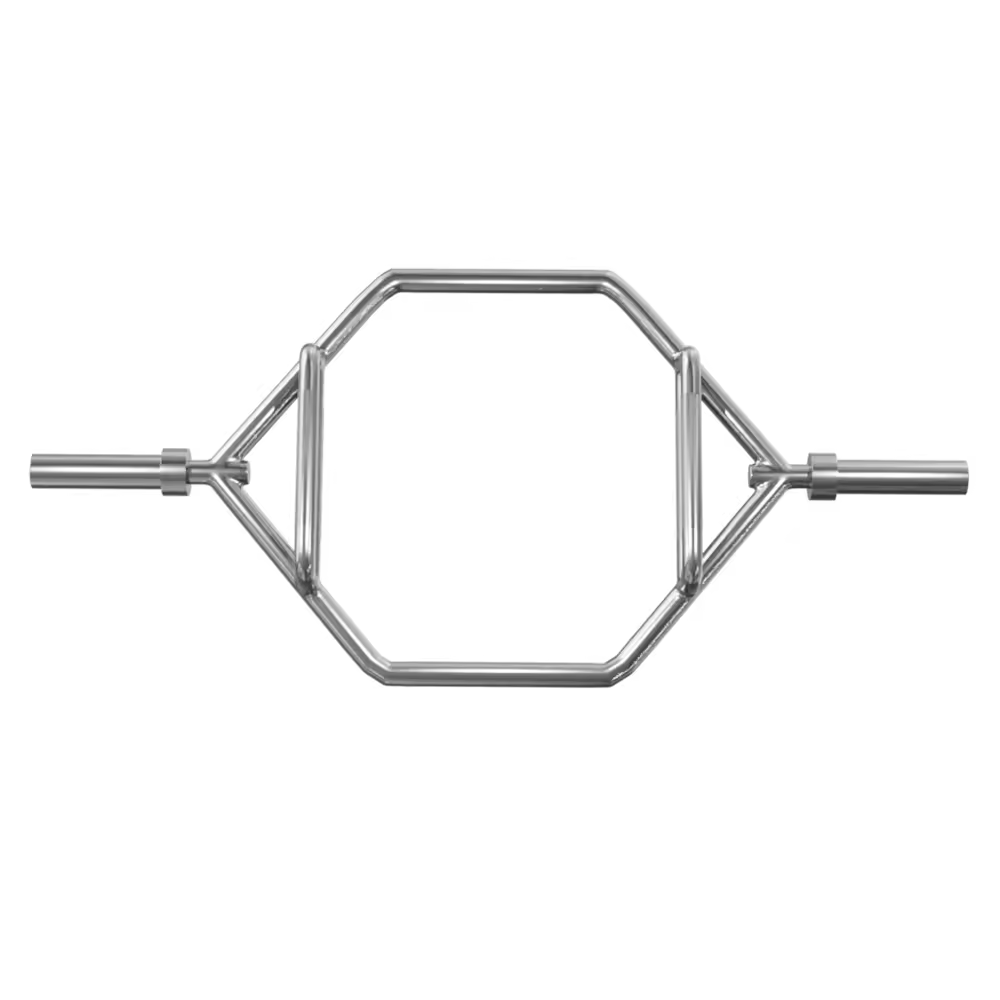  Chromed Hex Trap Barbell Bar