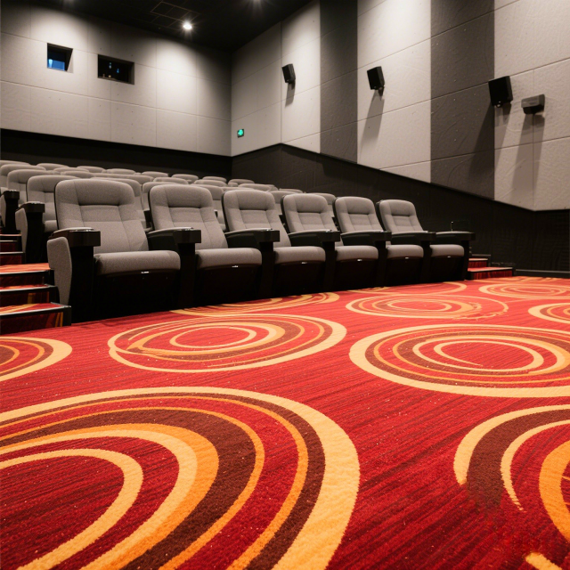 Axminster Carpet for Recreation Venues Cinema