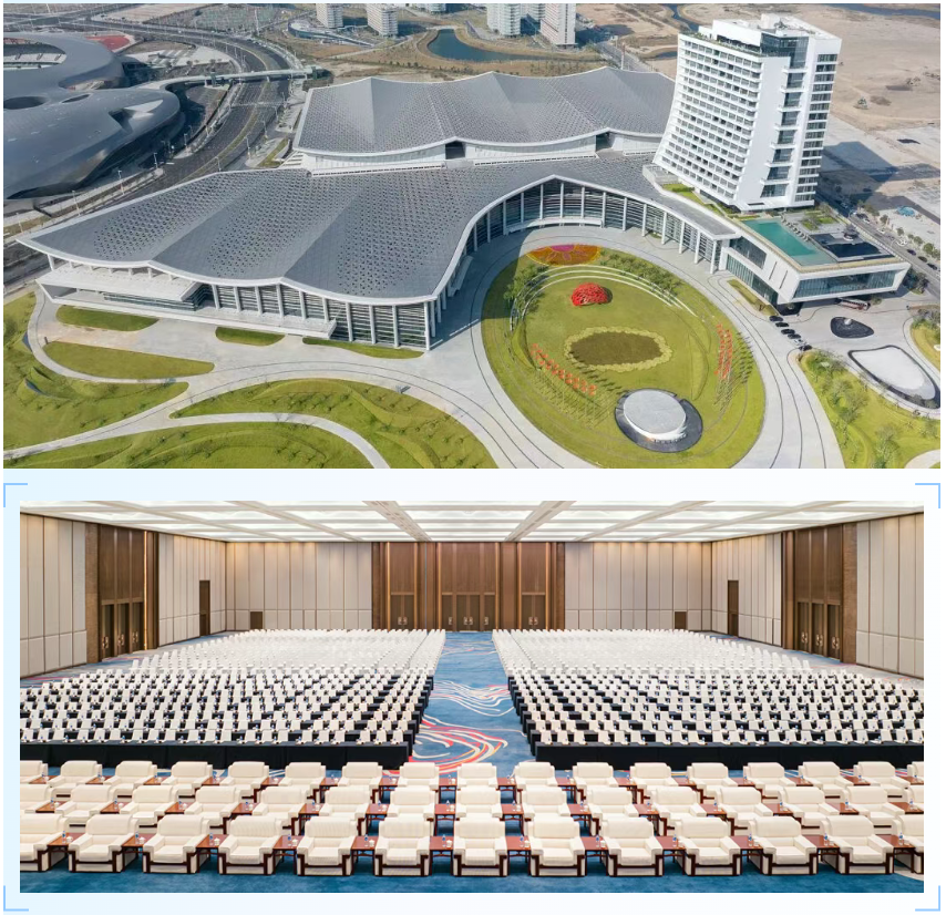 9000㎡ Axminster Carpet for International Convention Centre