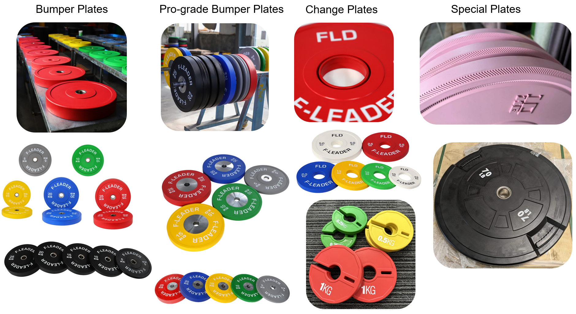 FLD rubber plates