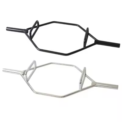 Black Hex Trap Barbell Bar