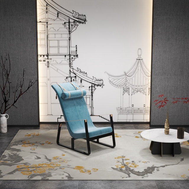 Printed floor carpet rug for home decoration