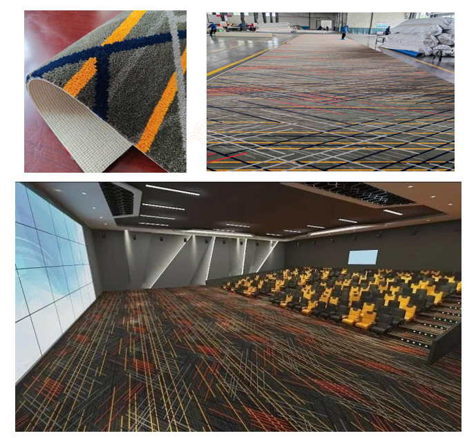 Axminster Carpet for Recreation Venues Cinema