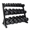 Rubber Coated Hex Dumbbell