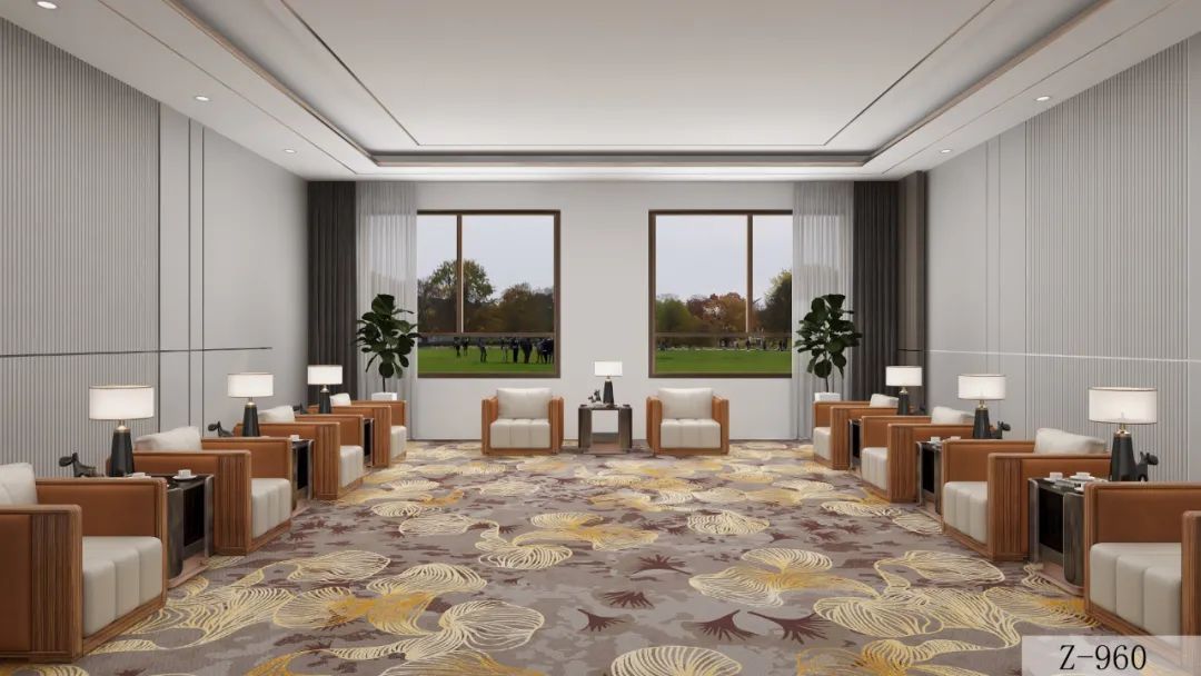 Hotel Receiption Room Axminster Carpet