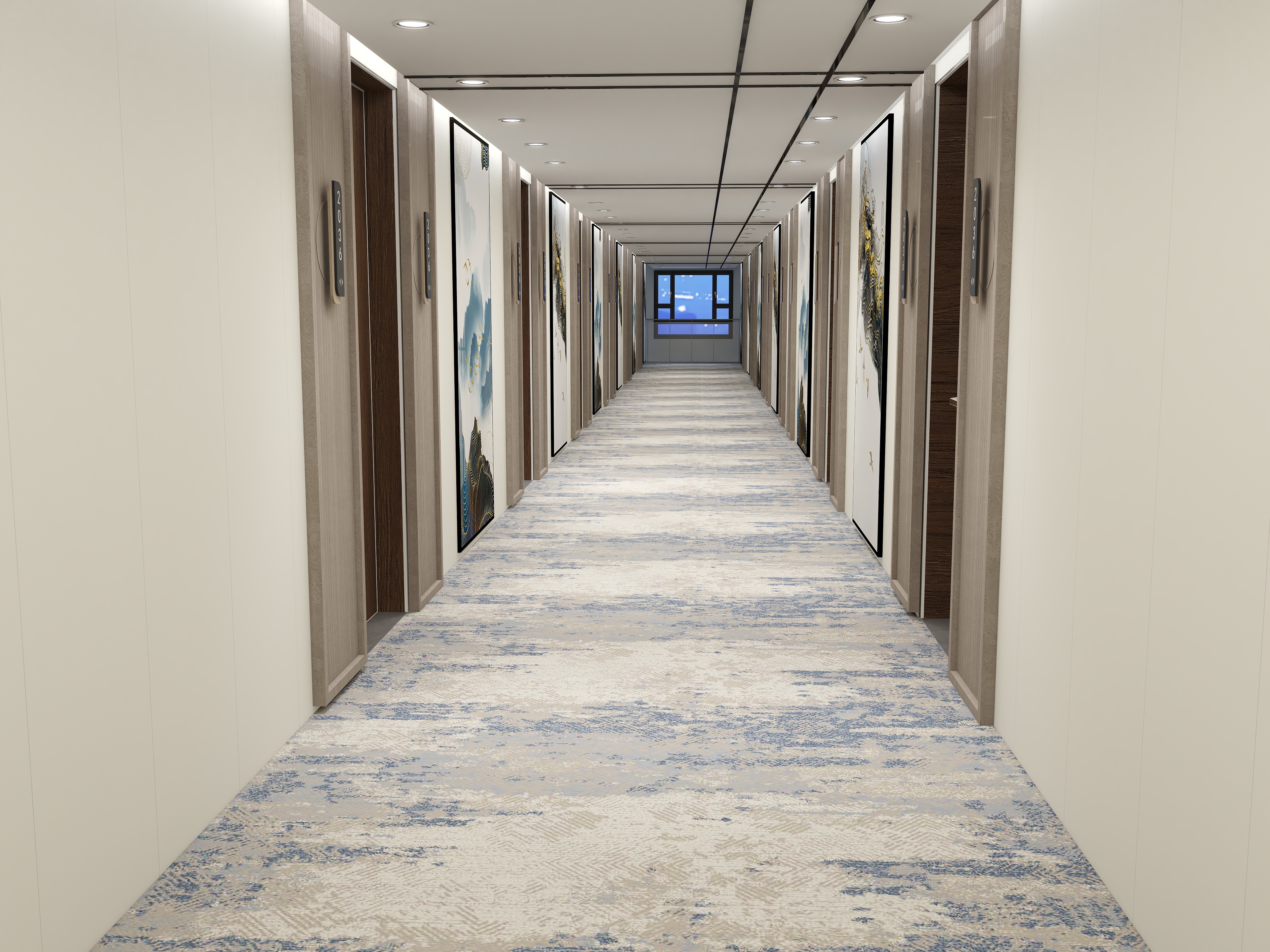 Hotel Corridor Axminster Carpet