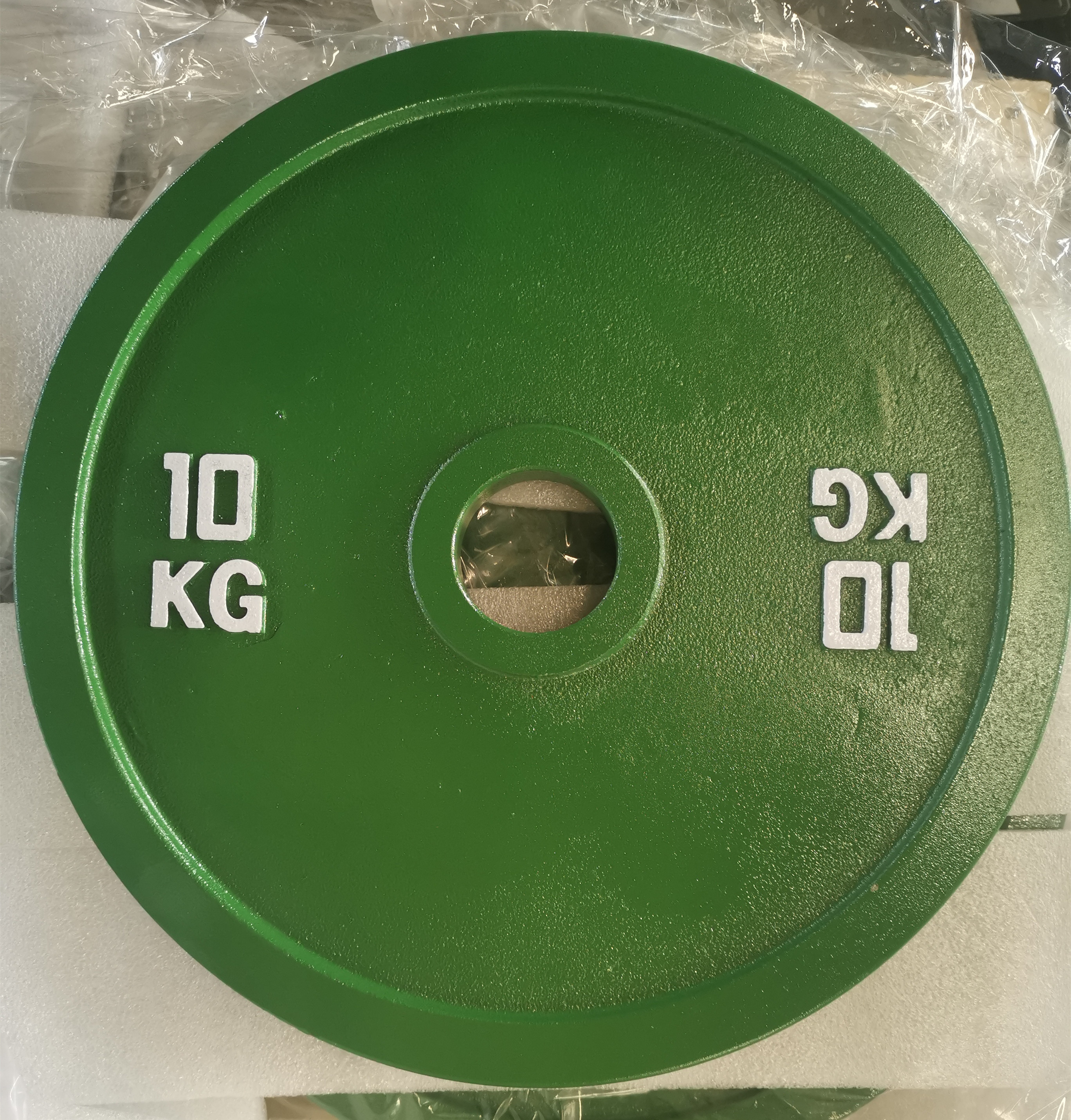 cast iron weight plates (2)