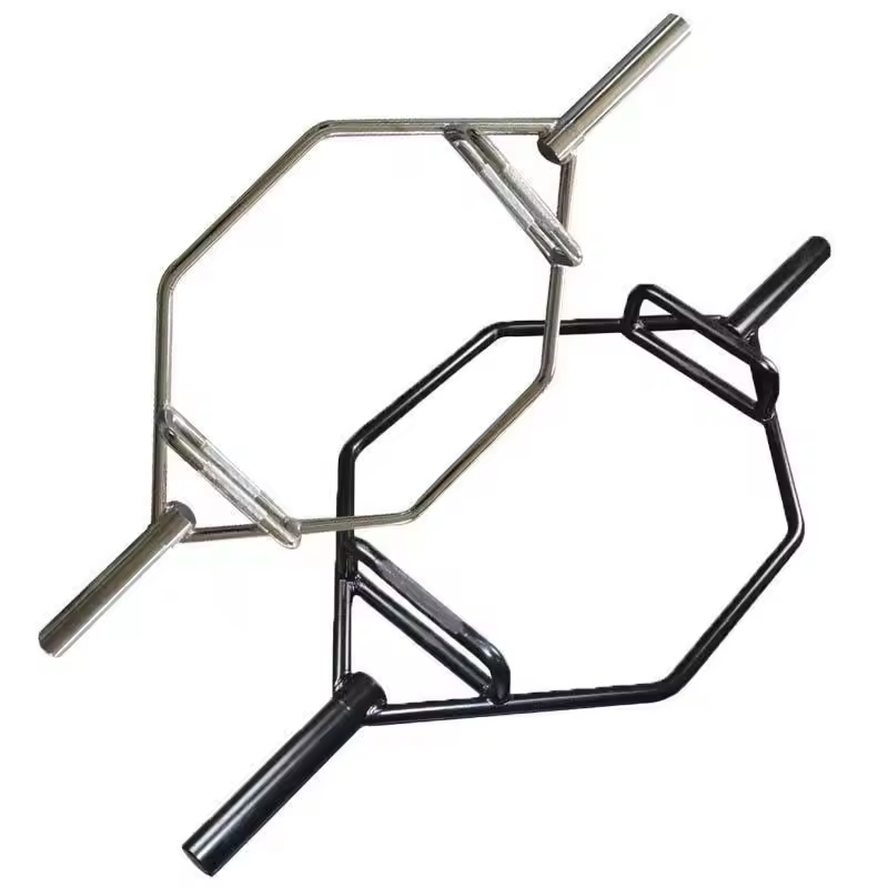 Black Hex Trap Barbell Bar