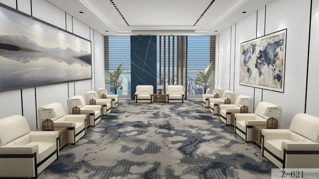 Hotel Receiption Room Axminster Carpet